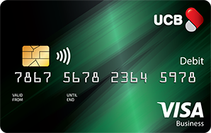 UCB Visa Business Debit Card
